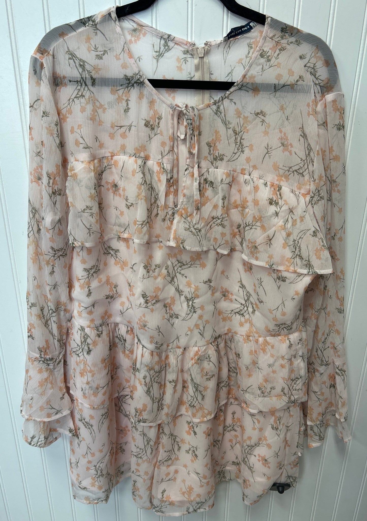 Dress Casual Midi By American Eagle In Floral Print, Size:Xl