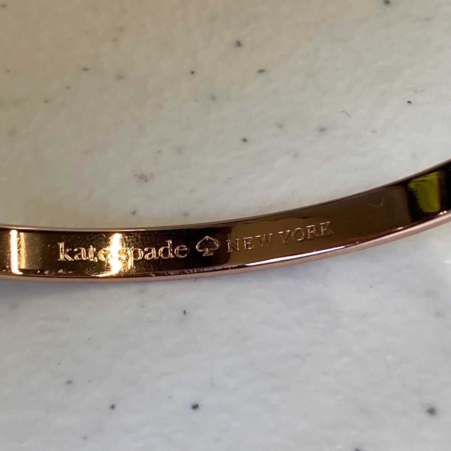 Bracelet Designer By Kate Spade In Rose Gold