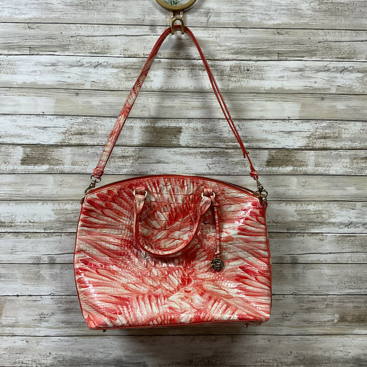 Handbag Designer By Brahmin In Orange, Size:Large