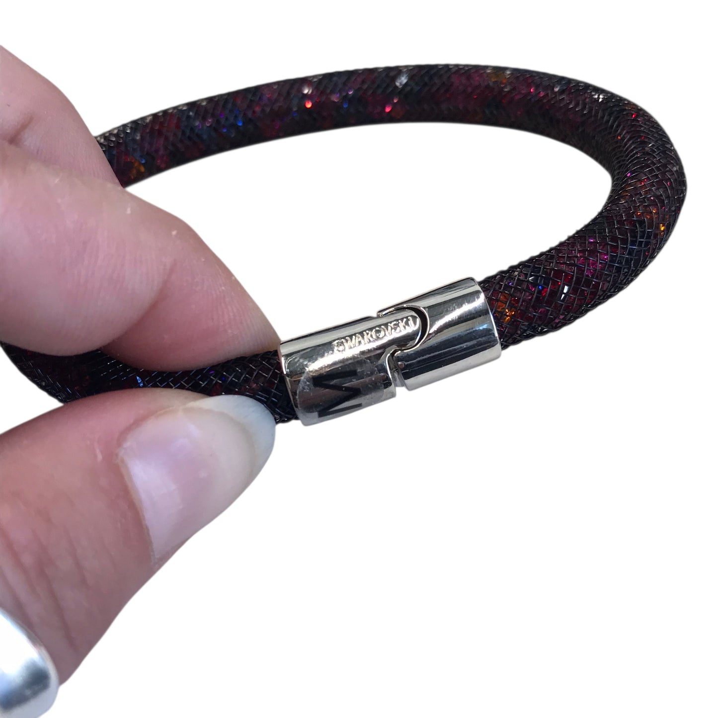 Bracelet Designer By Swarovski In Red, Size:Small