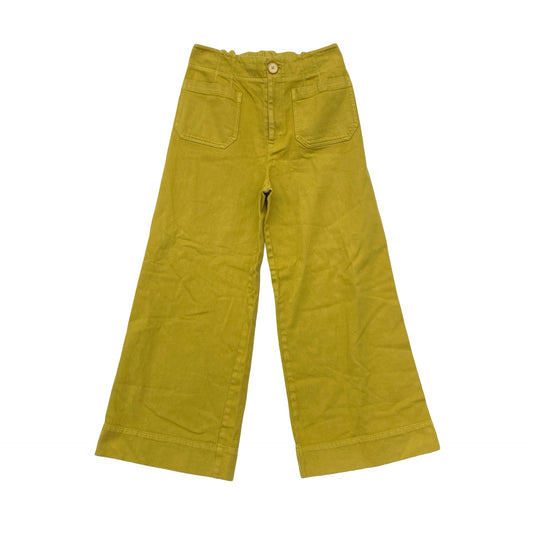 Jeans Wide Leg By Maeve In Gold, Size:S