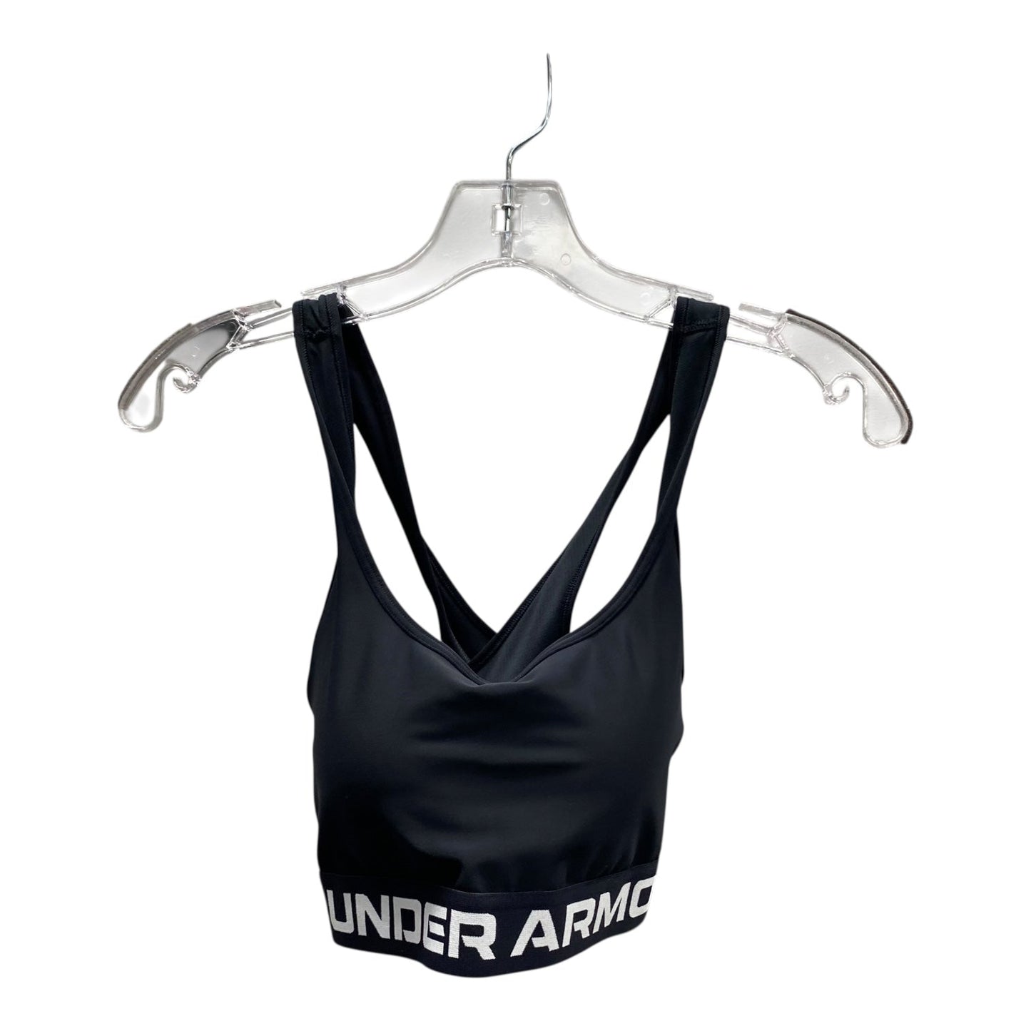 Athletic Bra By Under Armour In Black, Size:L