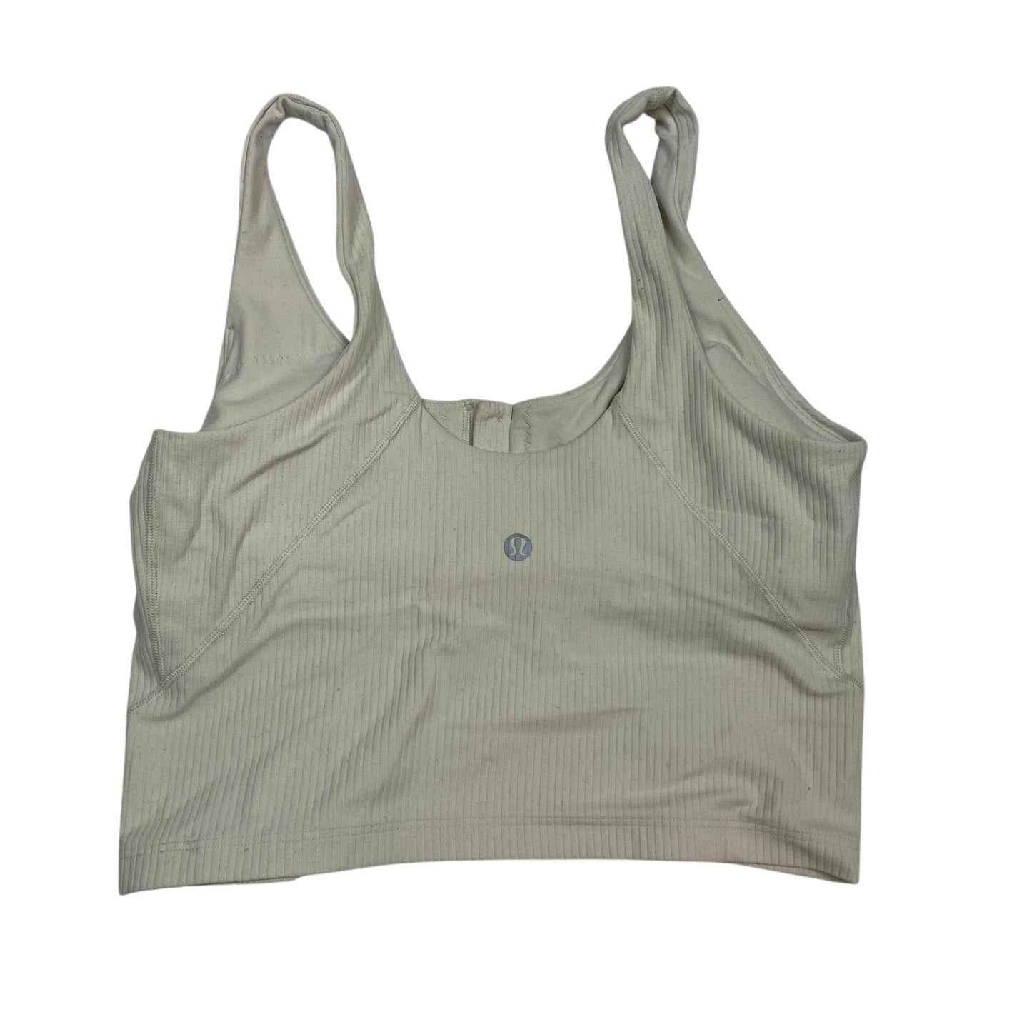 Athletic Tank Top By Lululemon In Beige, Size:S