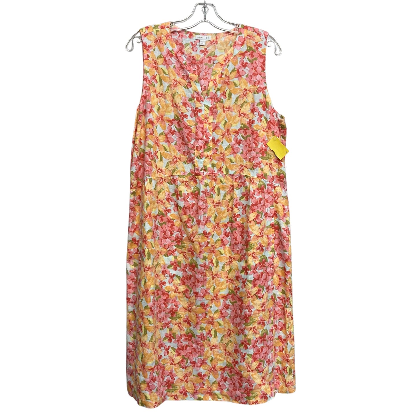 Dress Casual Short By J. Jill In Floral Print, Size:M