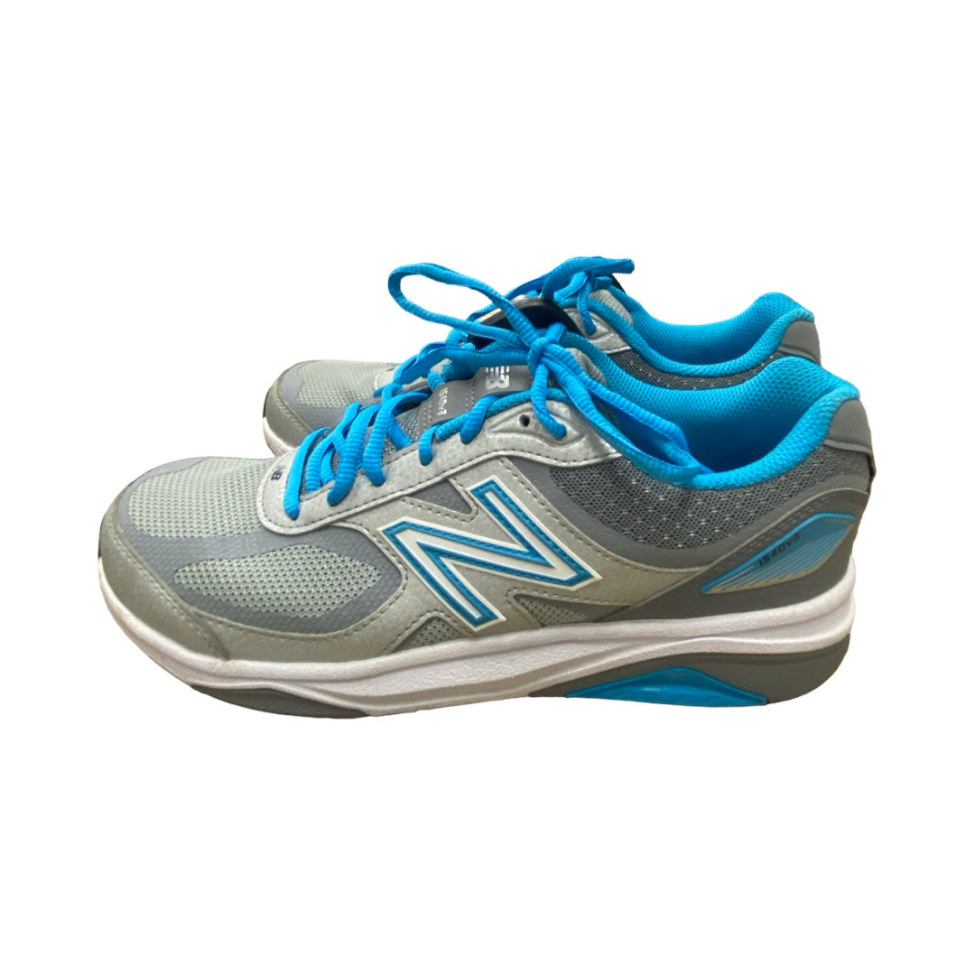 Shoes Athletic By New Balance In Blue & Grey, Size:9.5