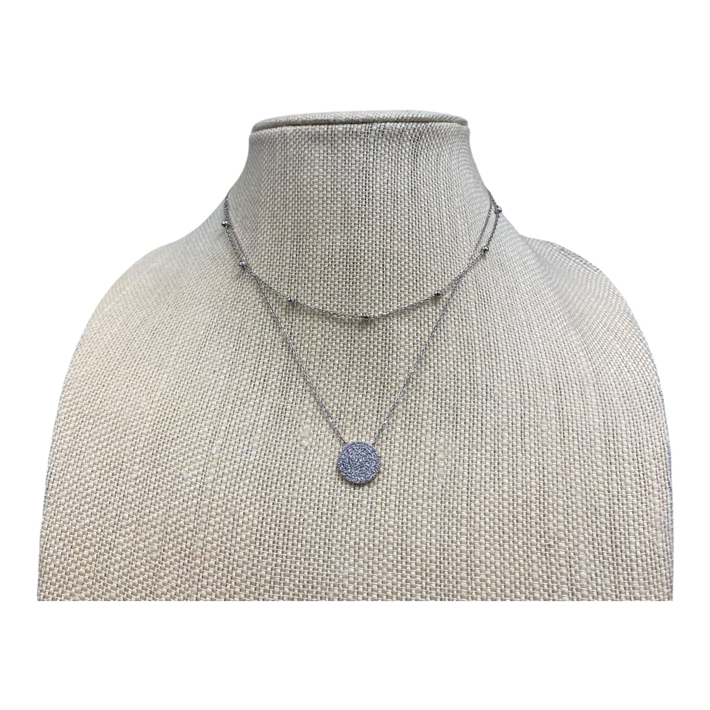 Necklace Sterling Silver  In Silver