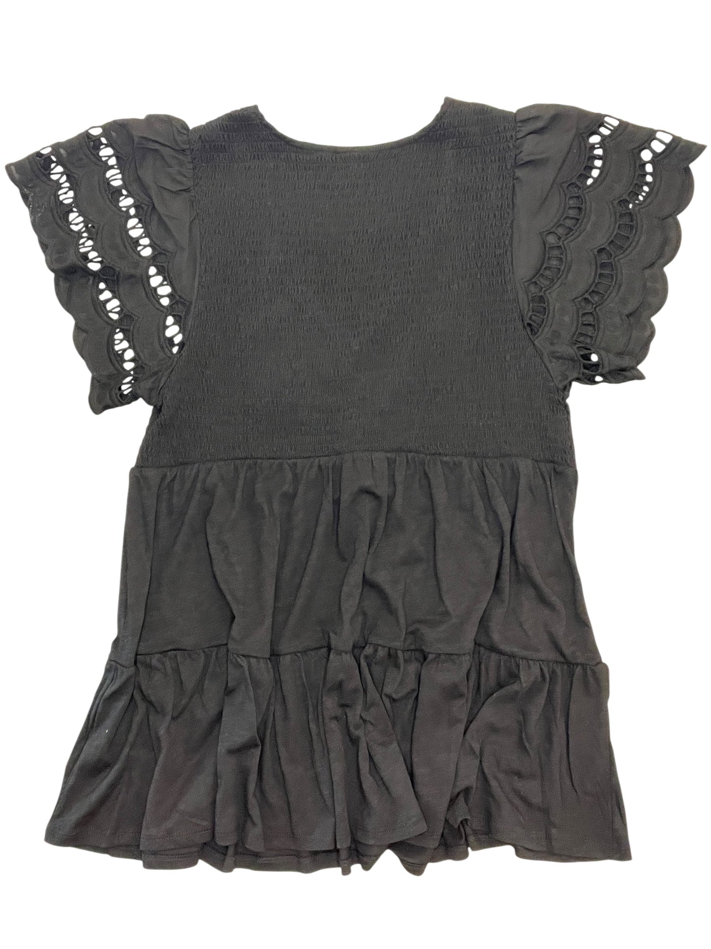 Blouse Ss By Torrid In Black, Size:1X