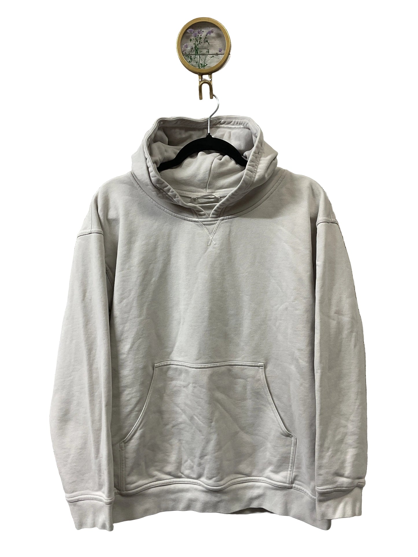 Athletic Sweatshirt Hoodie By Lululemon In Cream