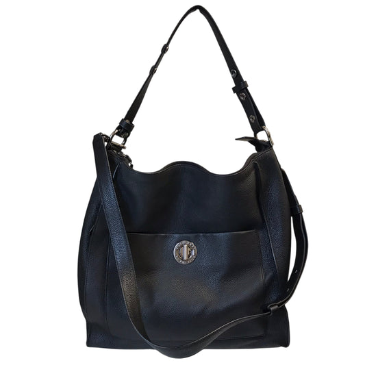 Handbag Leather By Cole-Haan In Black, Size:Large