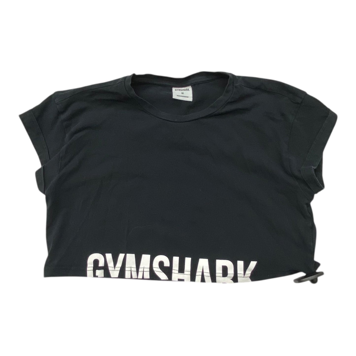 Athletic Top Ss By Gym Shark In Black, Size:M