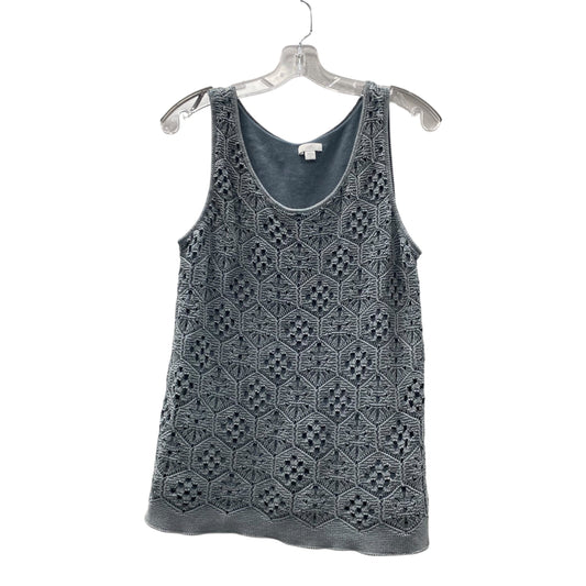 Top Sleeveless By J. Jill In Blue, Size:S