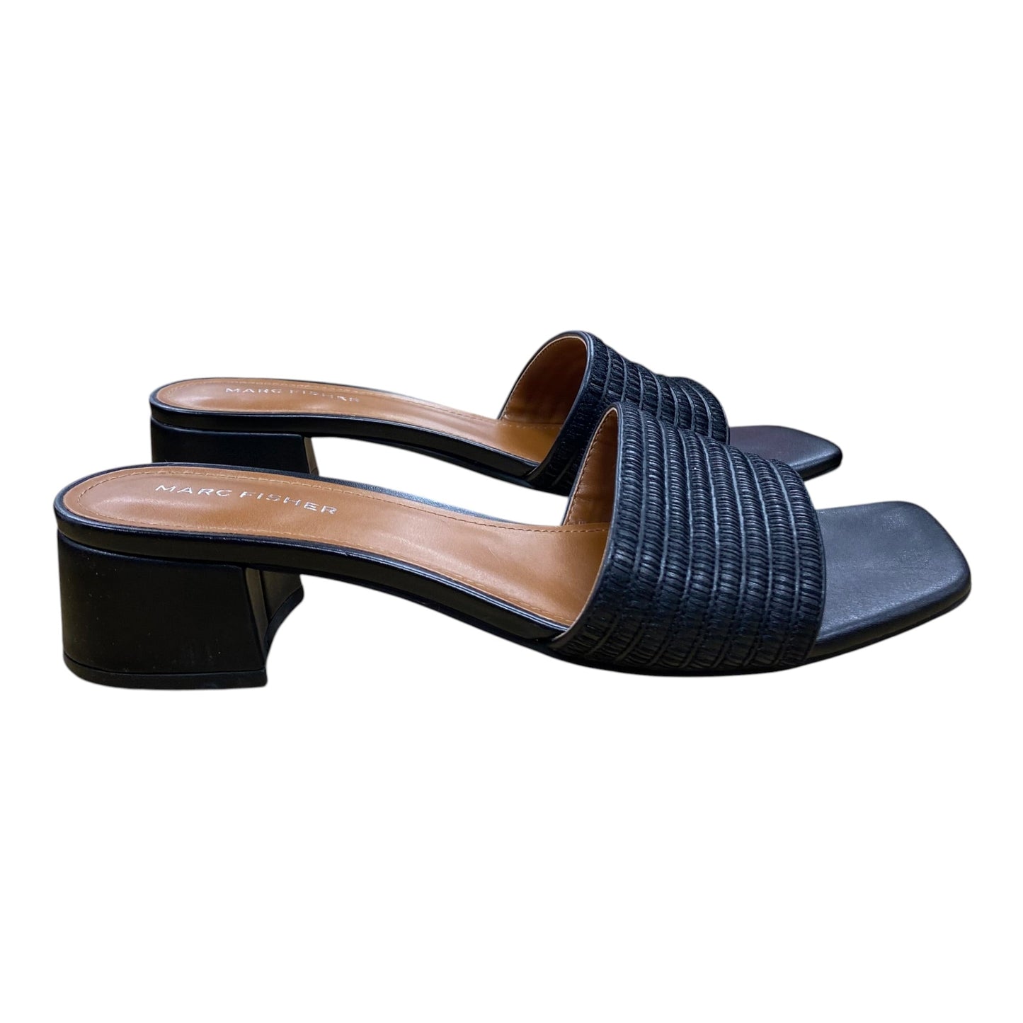 Shoes Heels Block By Marc Fisher In Black, Size: 8.5