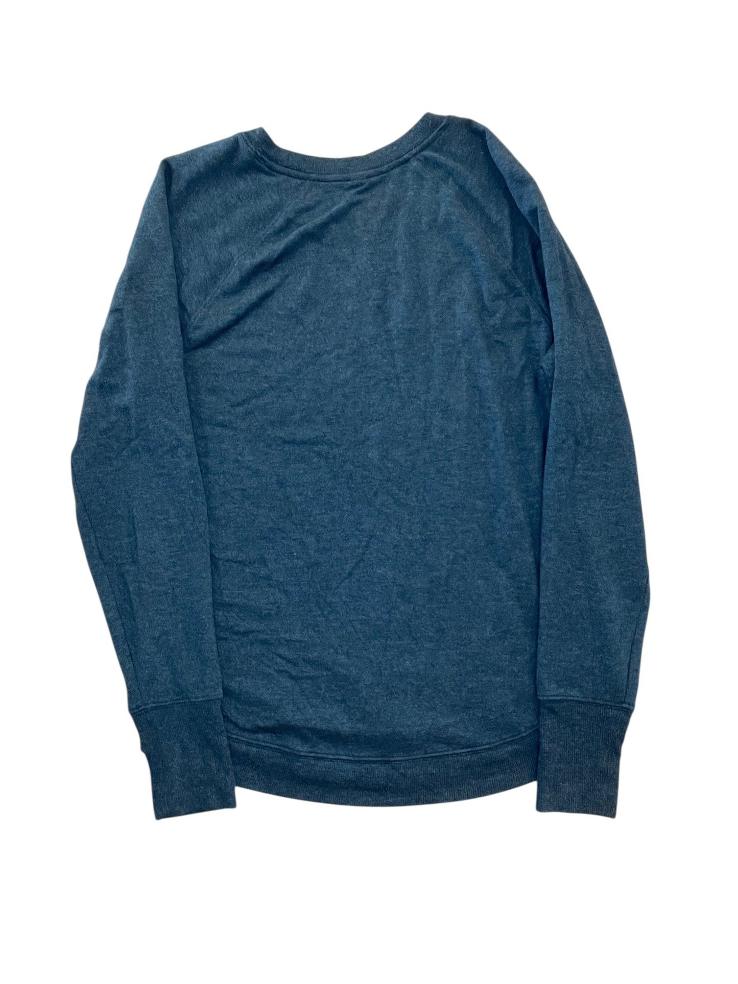 Athletic Top Ls Collar By Athleta In Blue, Size:S