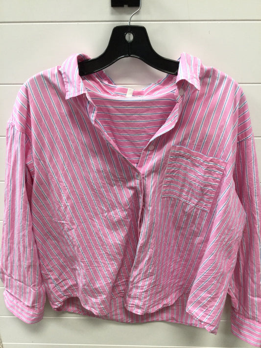 Top Ls By Maurices In Pink, Size:L