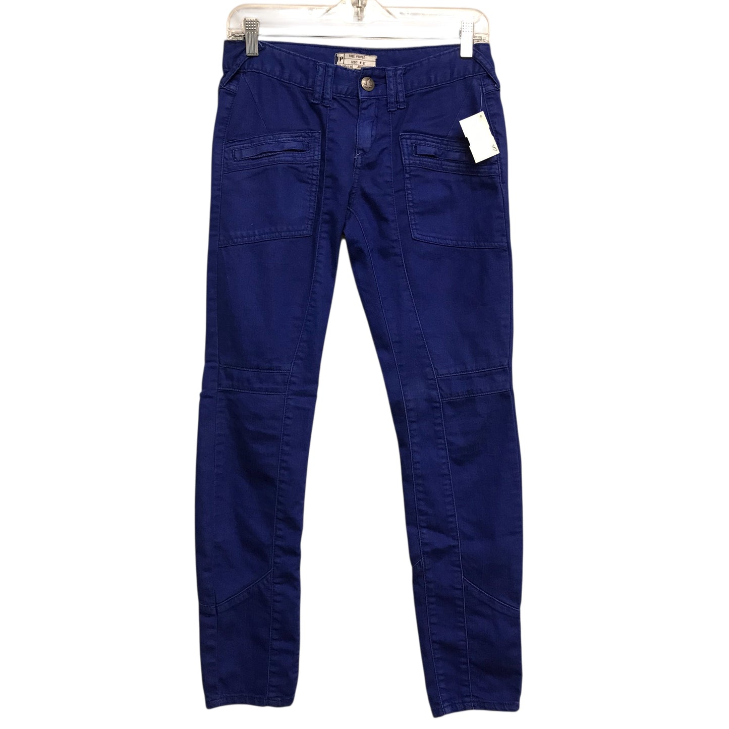 Jeans Straight By Free People In Blue, Size:4