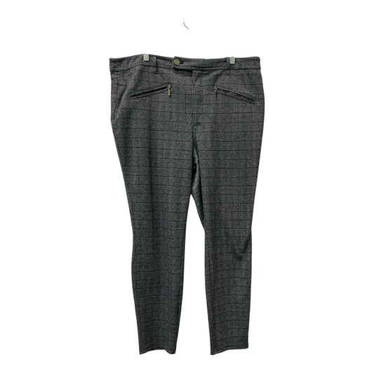 Pants Dress By Simply Vera In Grey, Size:1X