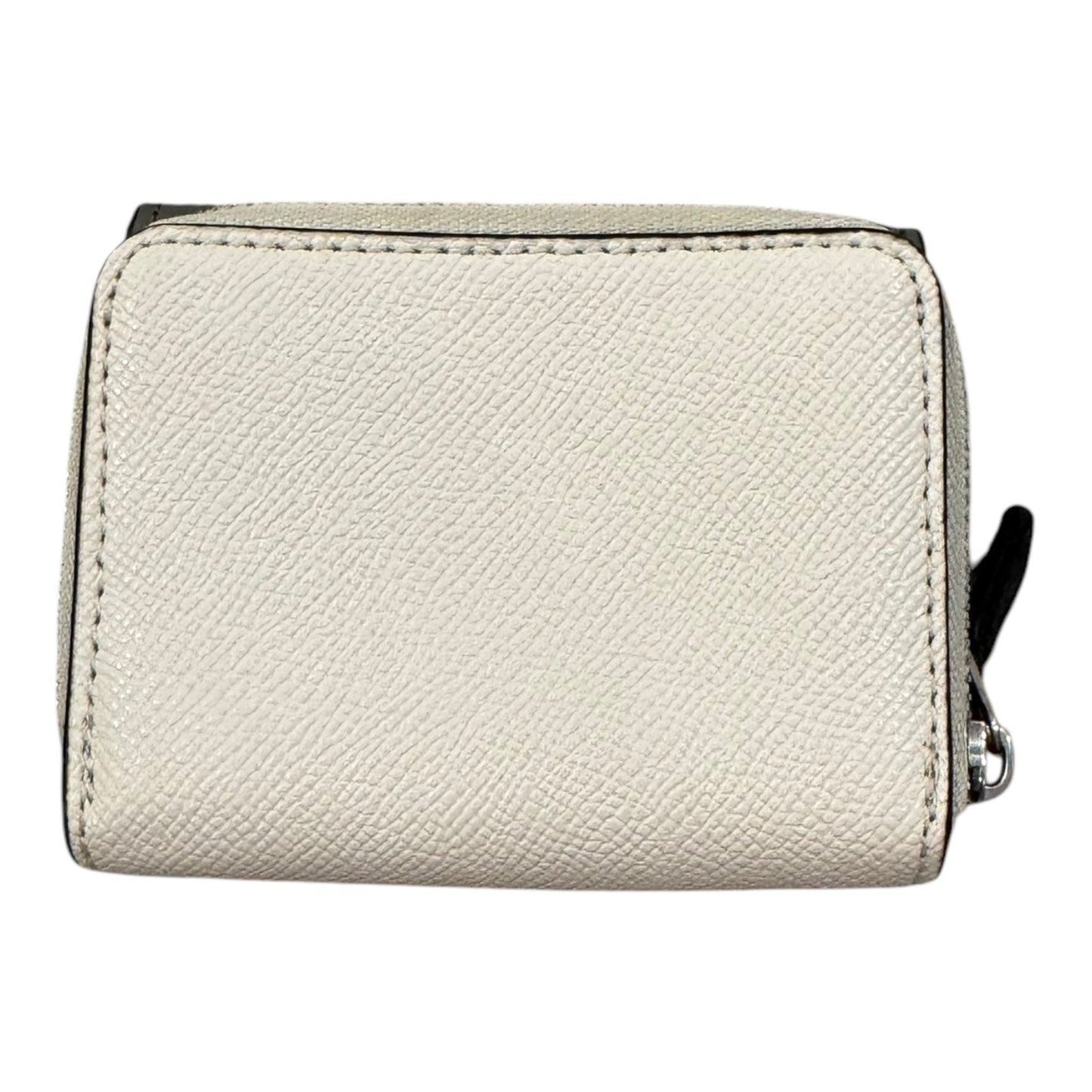Wallet Designer By Coach In Grey & White, Size:Small