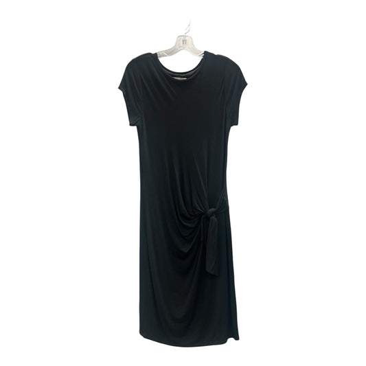 Dress Casual Midi By Loft In Black, Size:M