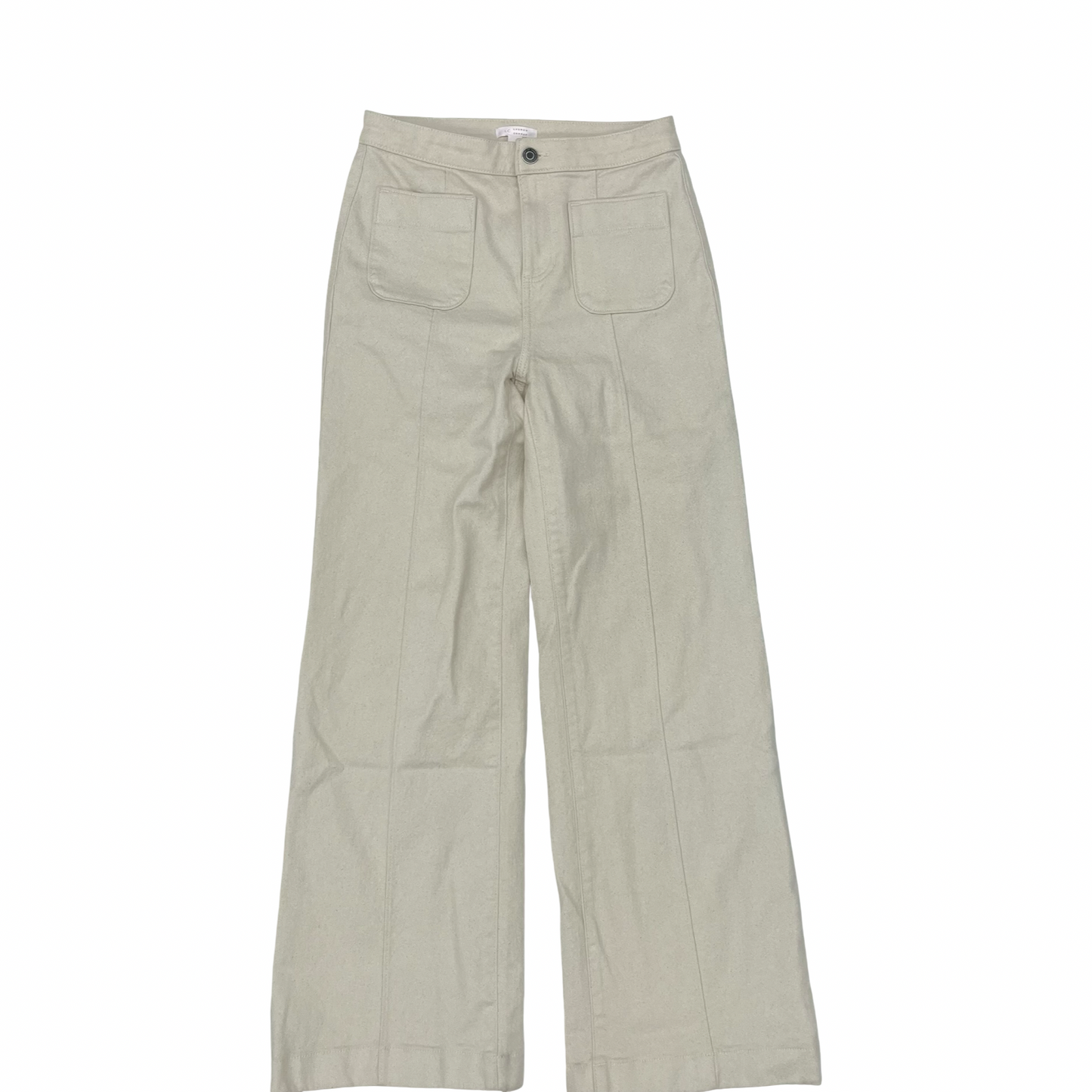 Jeans Wide Leg By Lc Lauren Conrad In Tan Denim, Size:6