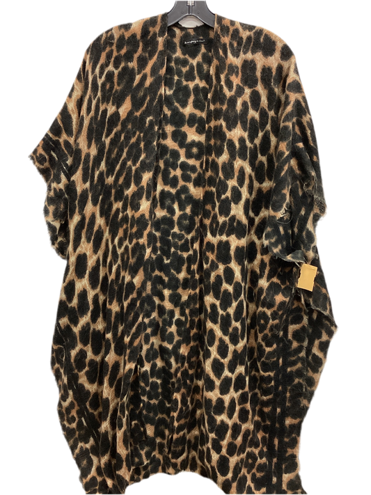 Cardigan By Do Everything In Love In Animal Print, Size:Osfm