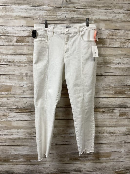 Jeans Straight By J Brand In White, Size:0