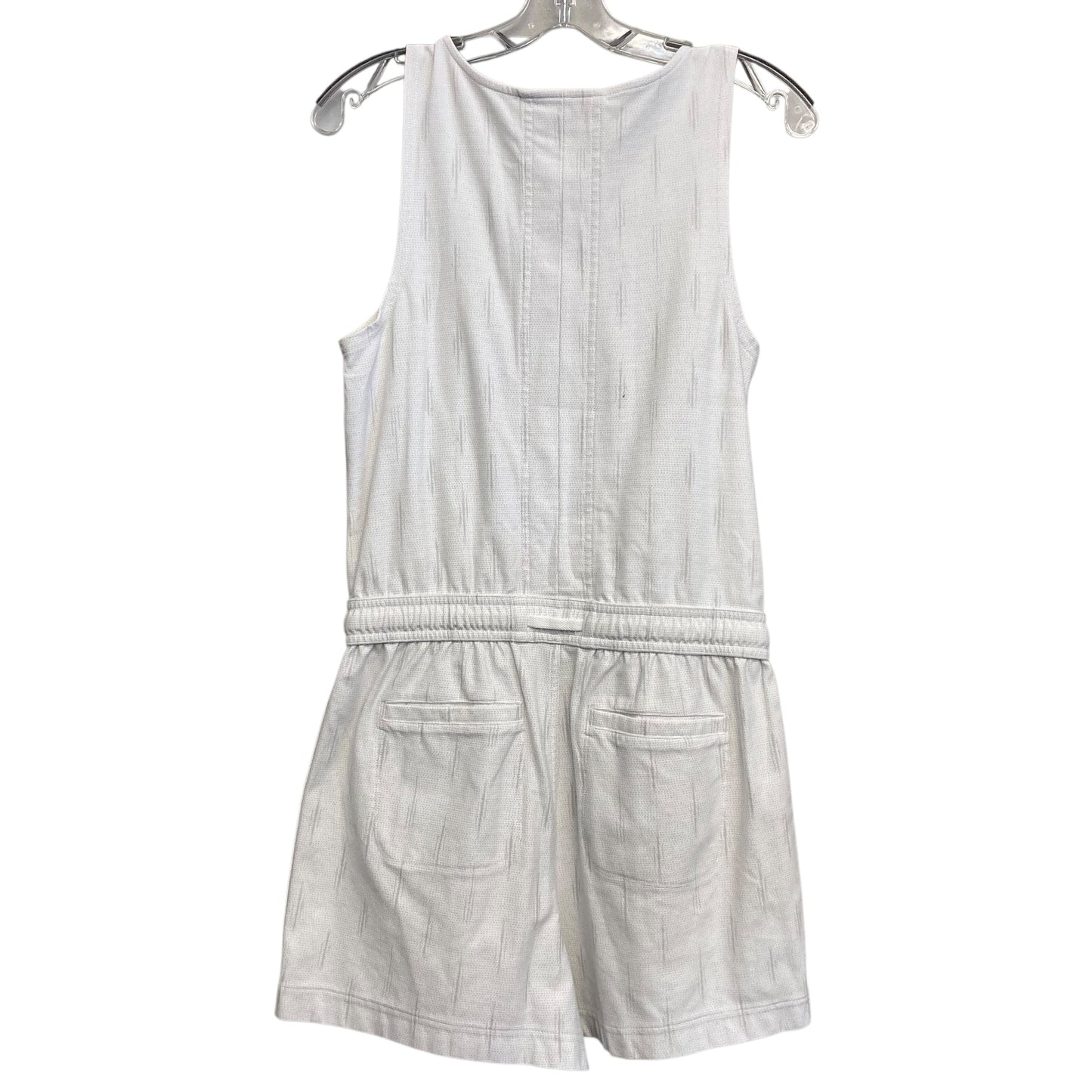 Romper By Athleta In Grey & White, Size:S