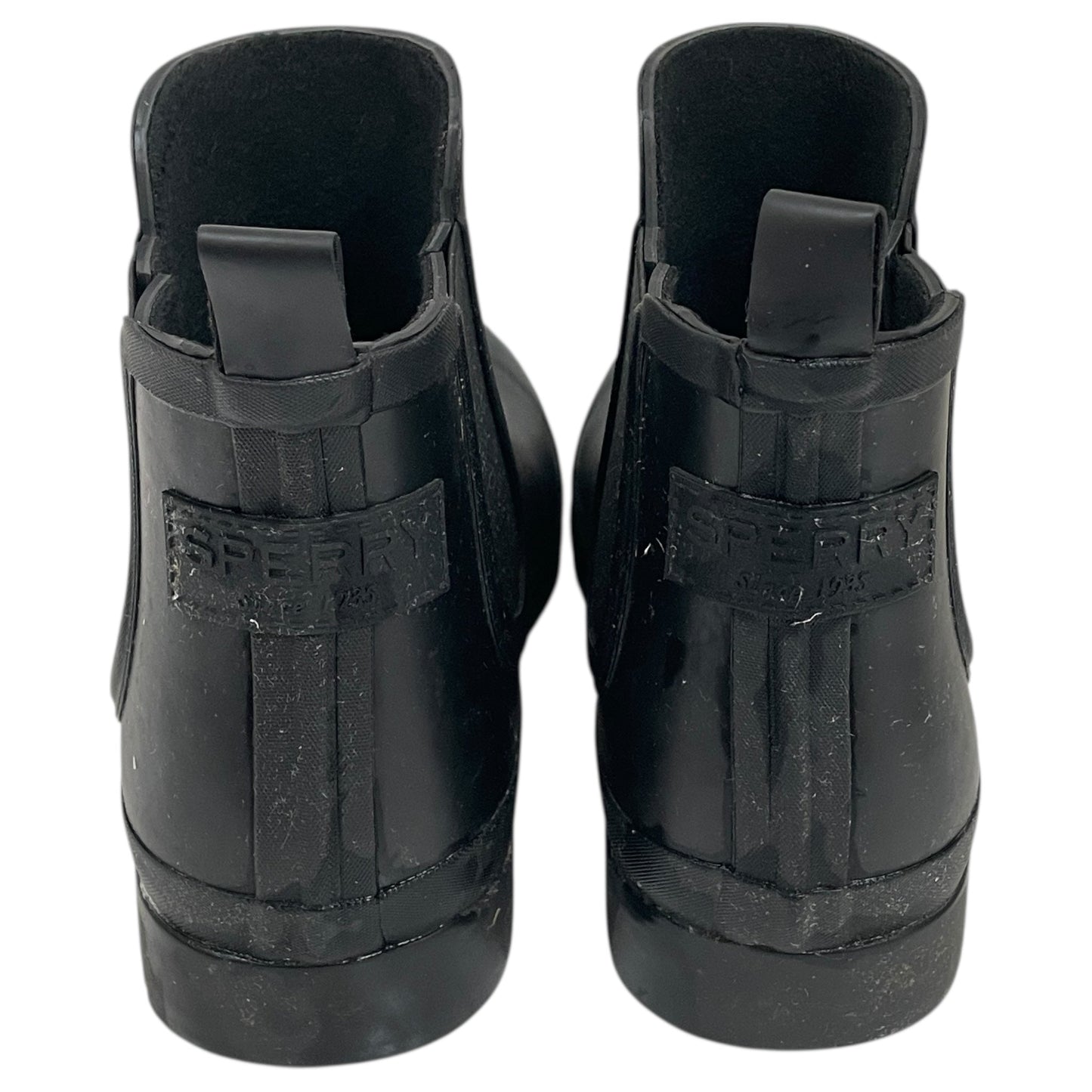 Boots Rain By Sperry In Black, Size:8