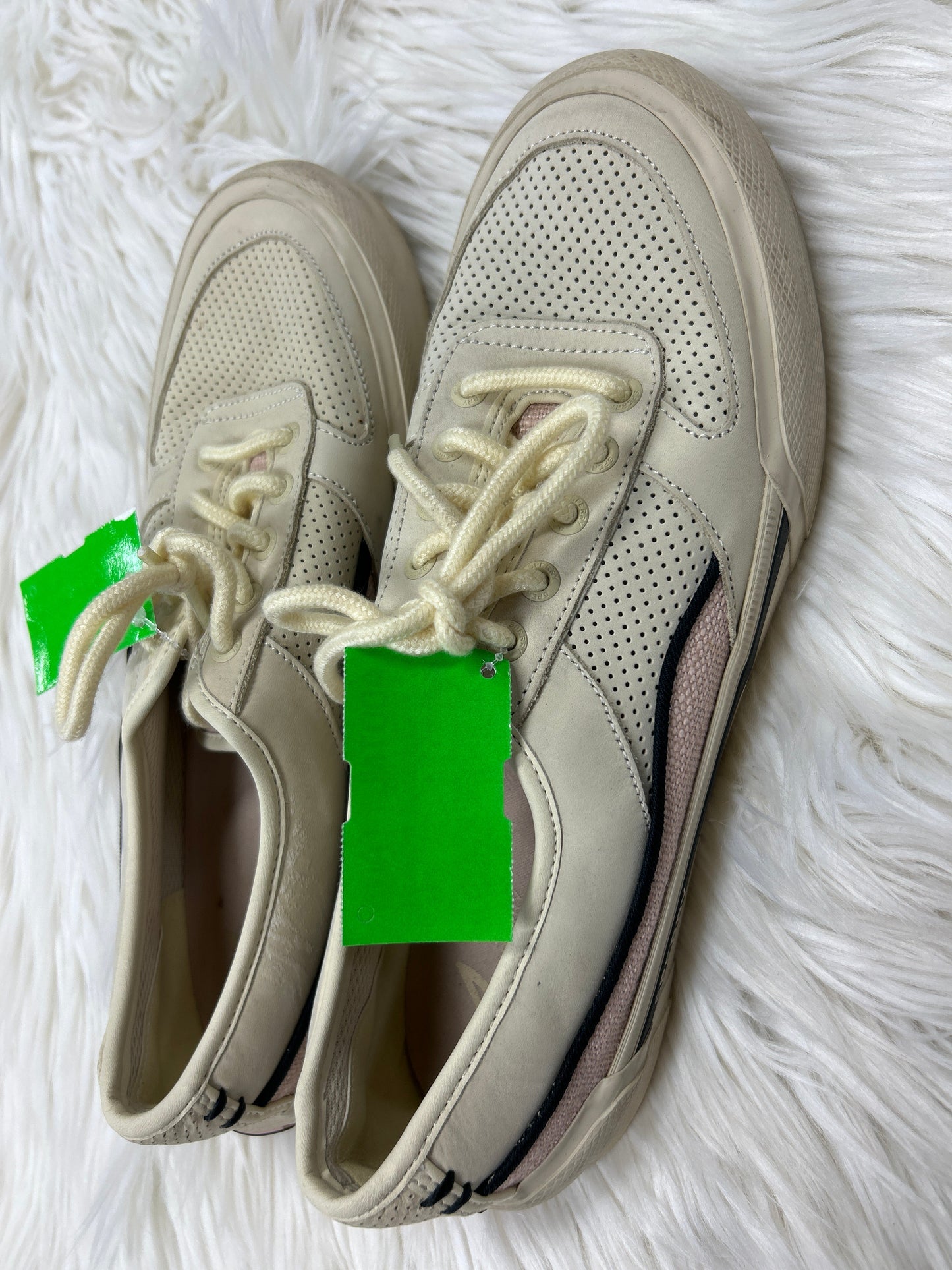 Shoes Athletic By Sperry In Cream, Size:9