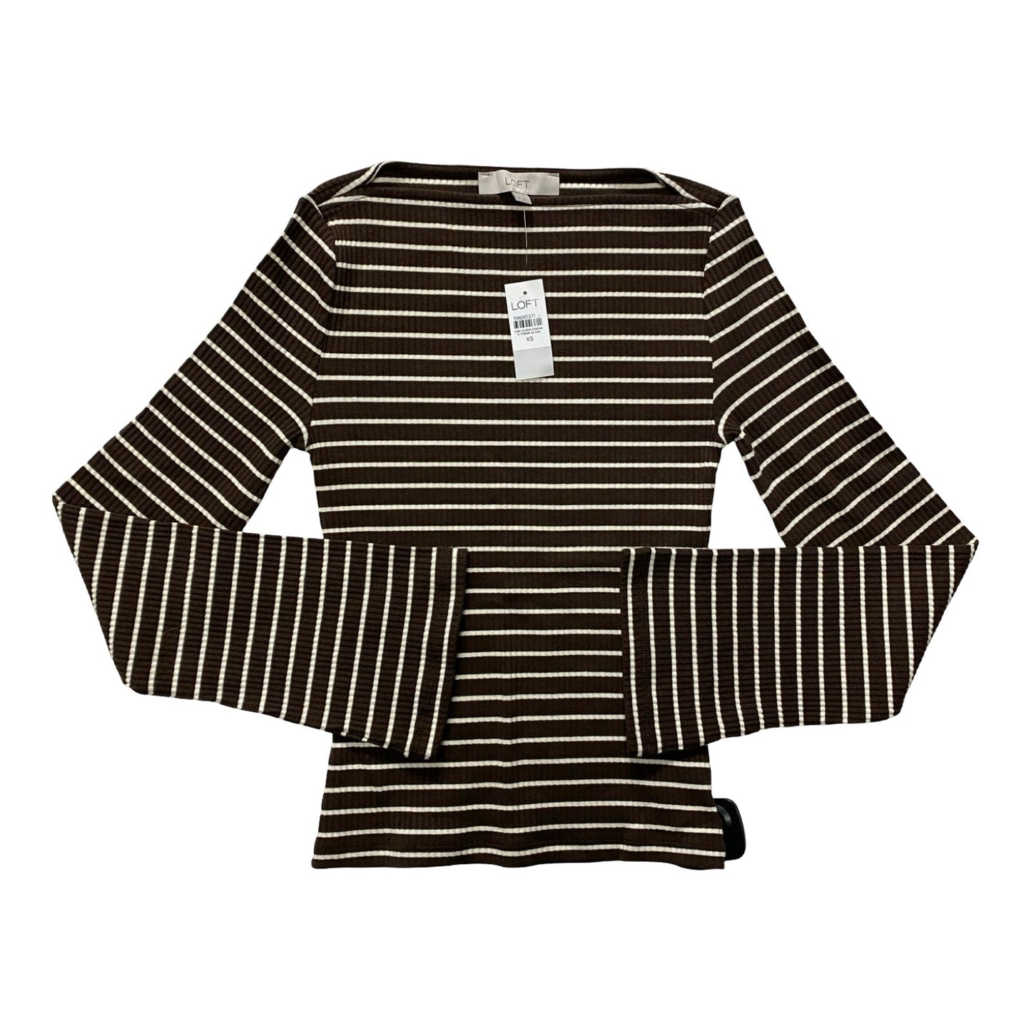 Top Ls By Loft In Striped Pattern, Size:Xs