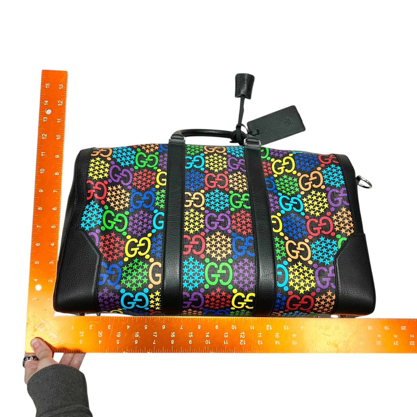 Duffle And Weekender Luxury Designer By Gucci, Size: Large