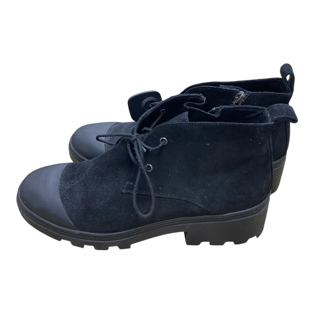 Shoes Designer By Eileen Fisher In Black, Size:9