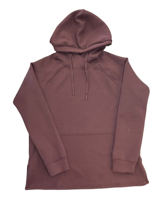 Athletic Sweatshirt Hoodie By 32 Degrees In Maroon, Size:M