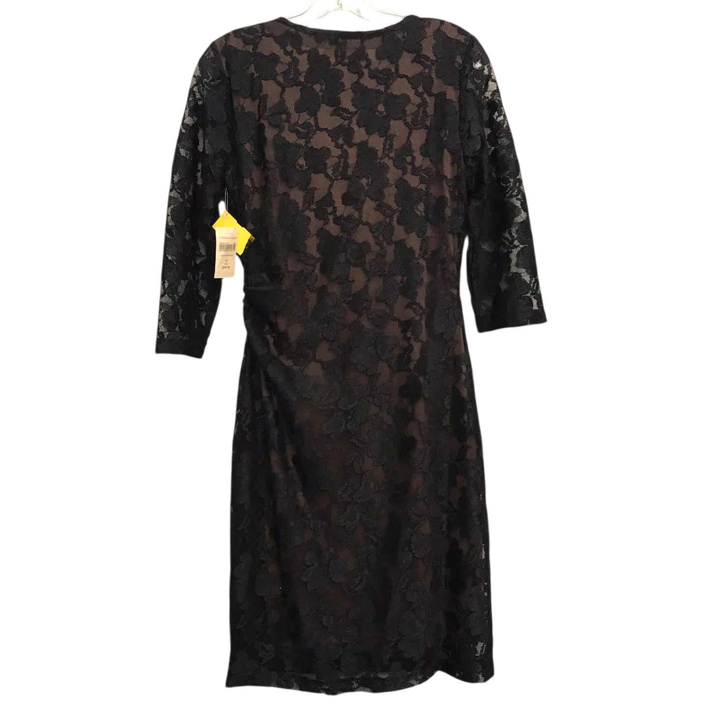 Dress Party Midi By Coldwater Creek In Black & Brown, Size:M