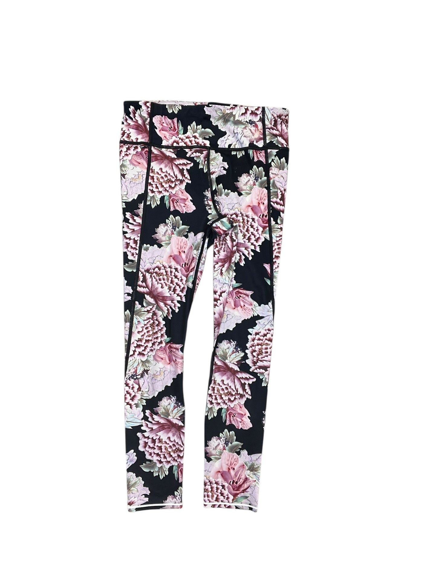 Athletic Leggings By Athleta In Floral Print, Size:S