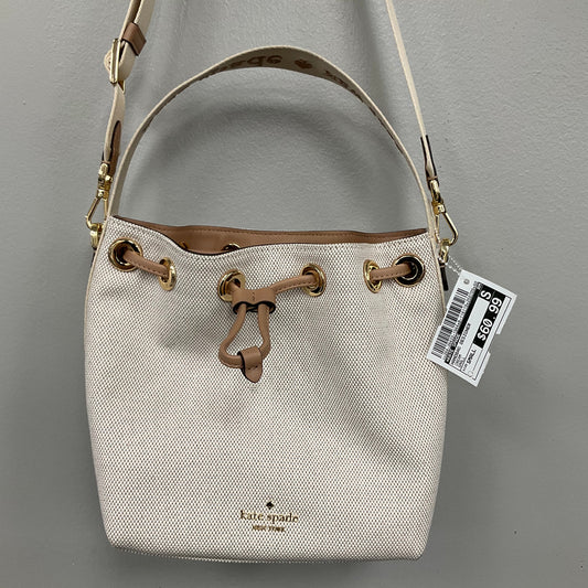 Handbag Designer By Kate Spade In Cream, Size:Small