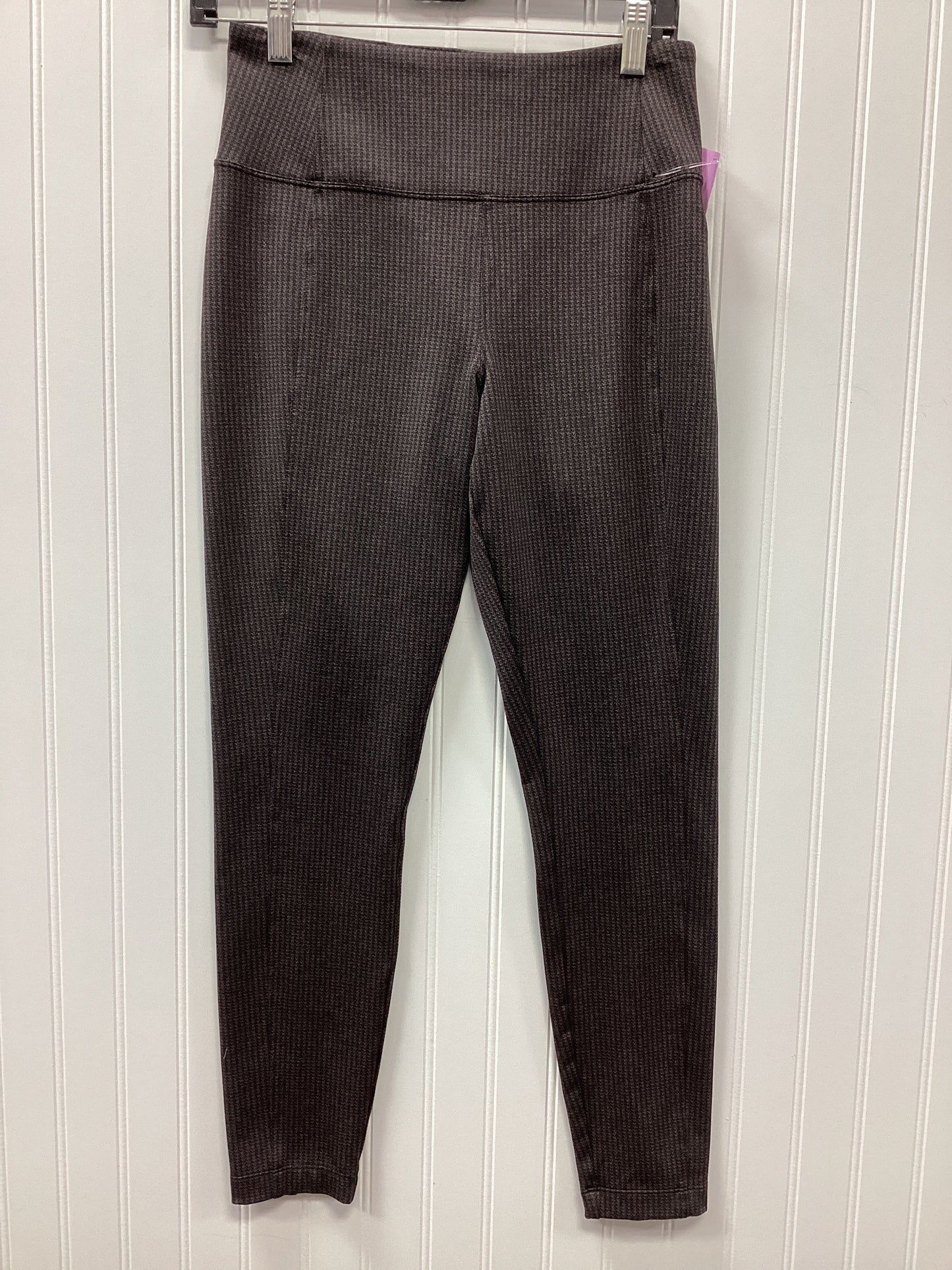 Athletic Leggings By Athleta In Black & Brown, Size:S