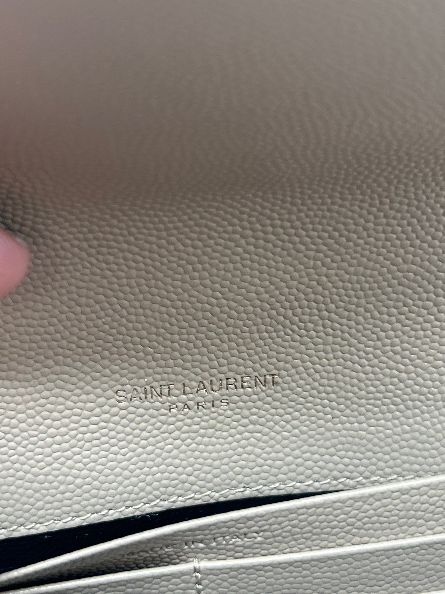 Wallet Luxury Designer By Yves Saint Laurent, Size: Medium