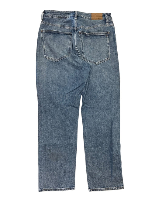 Jeans Boot Cut By Madewell In Blue Denim, Size:10