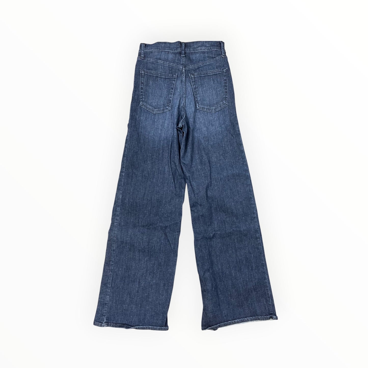 Jeans Wide Leg By Frame In Blue Denim, Size:2