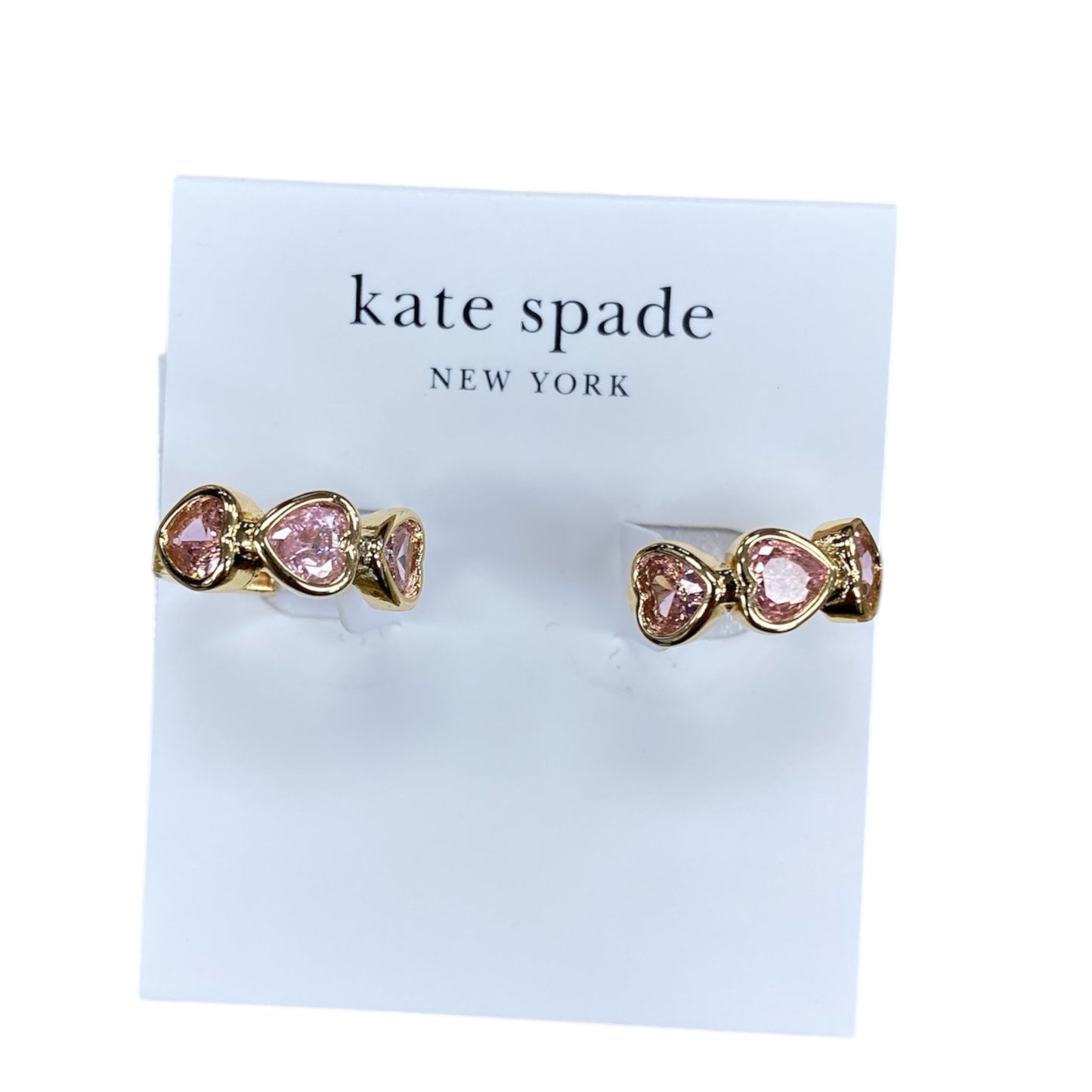 Earrings Designer By Kate Spade In Gold