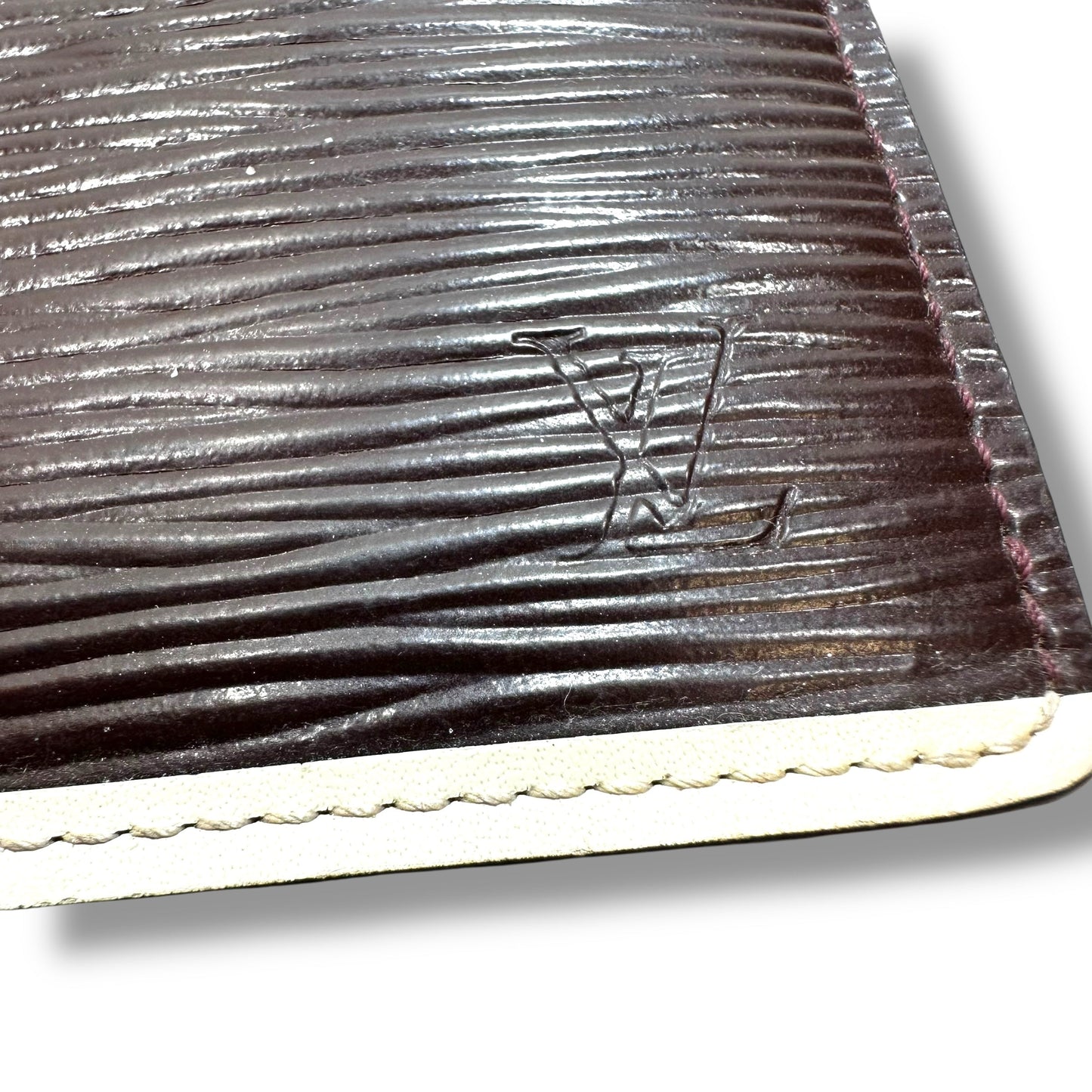 Epi leather Wallet Luxury Designer By Louis Vuitton, Size: Medium
