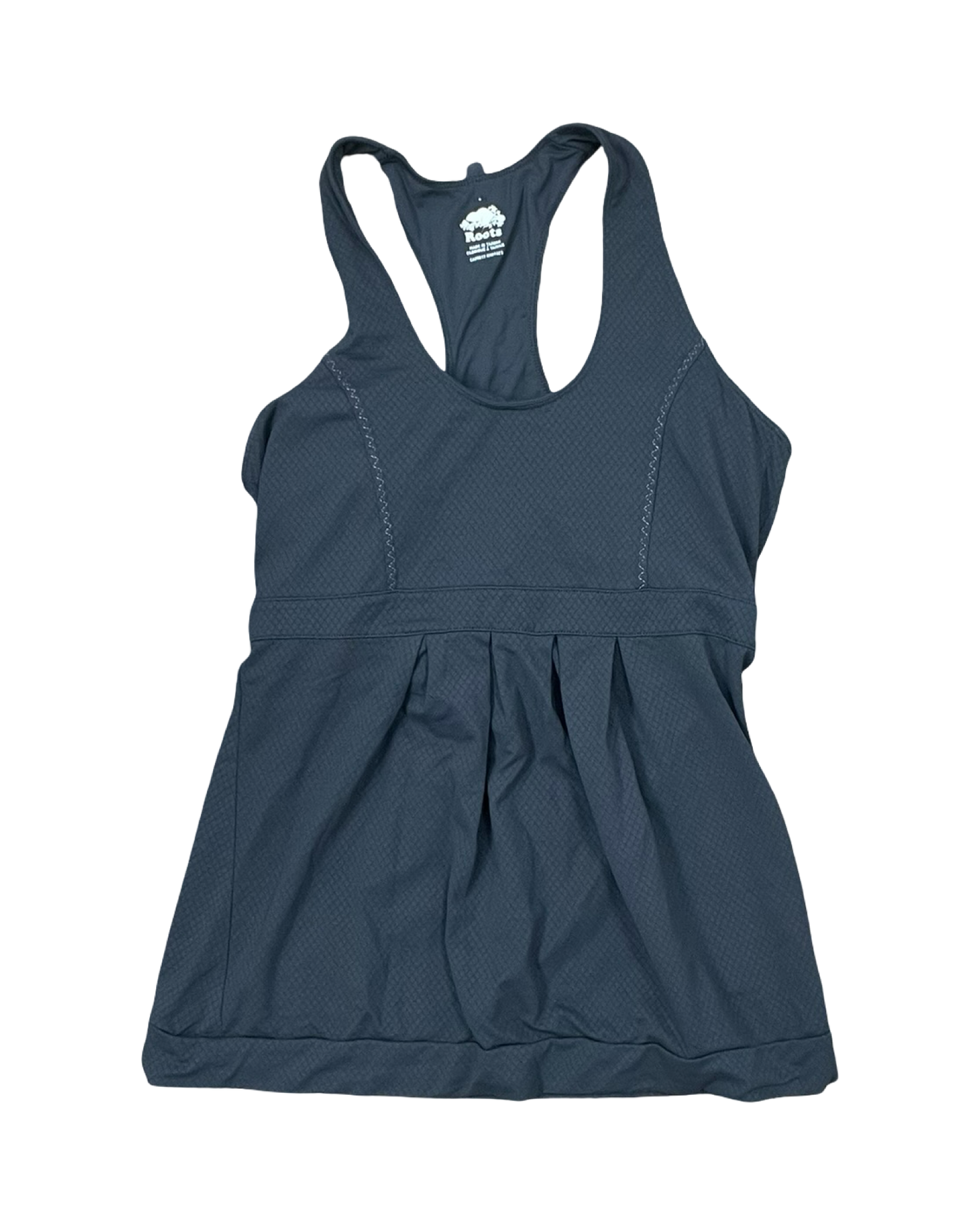 Athletic Tank Top By Roots In Grey, Size:M