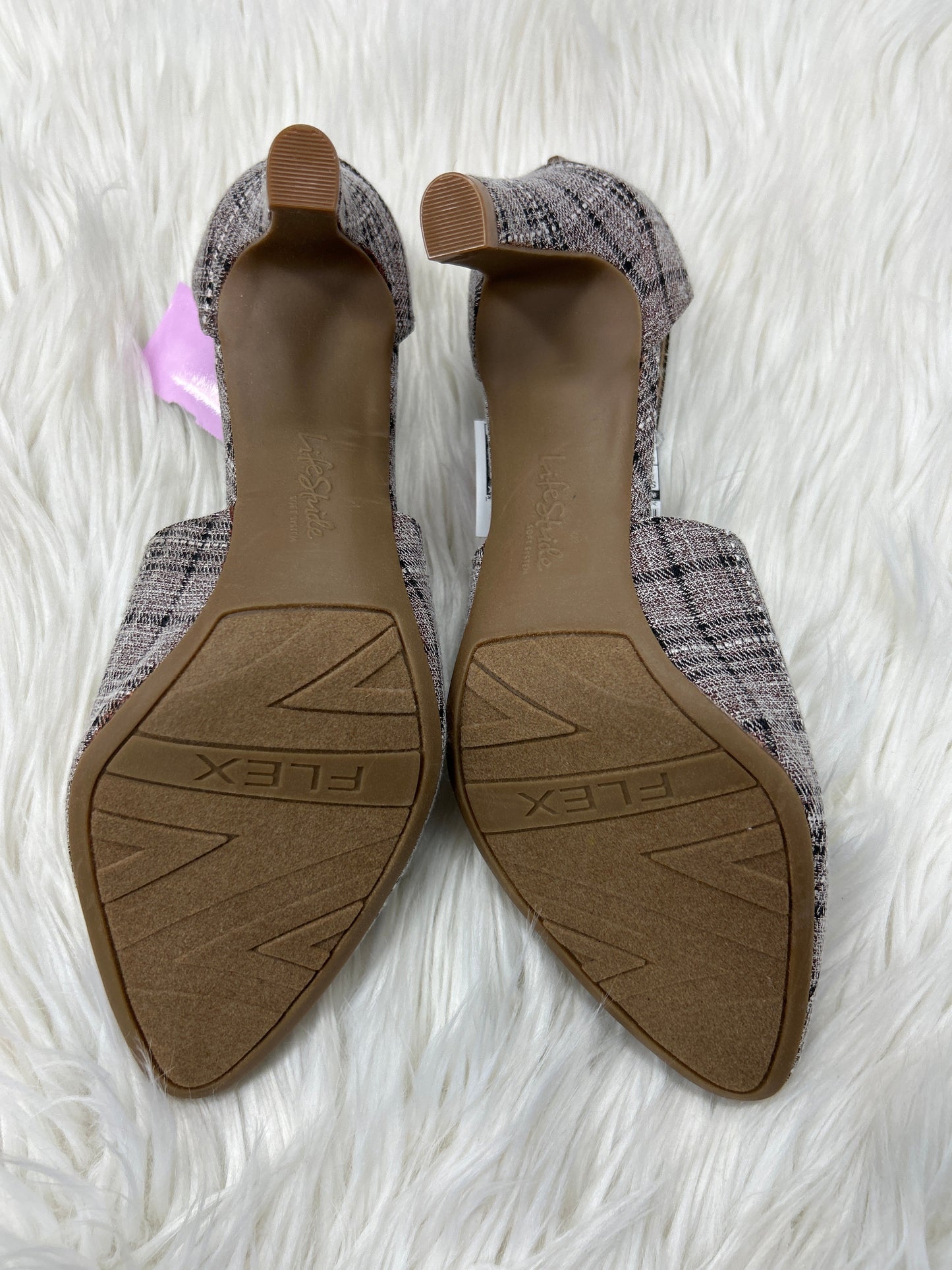 Shoes Heels Stiletto By Life Stride In Plaid Pattern, Size:9