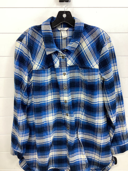 Top Ls By Duluth Trading In Blue, Size:Xl