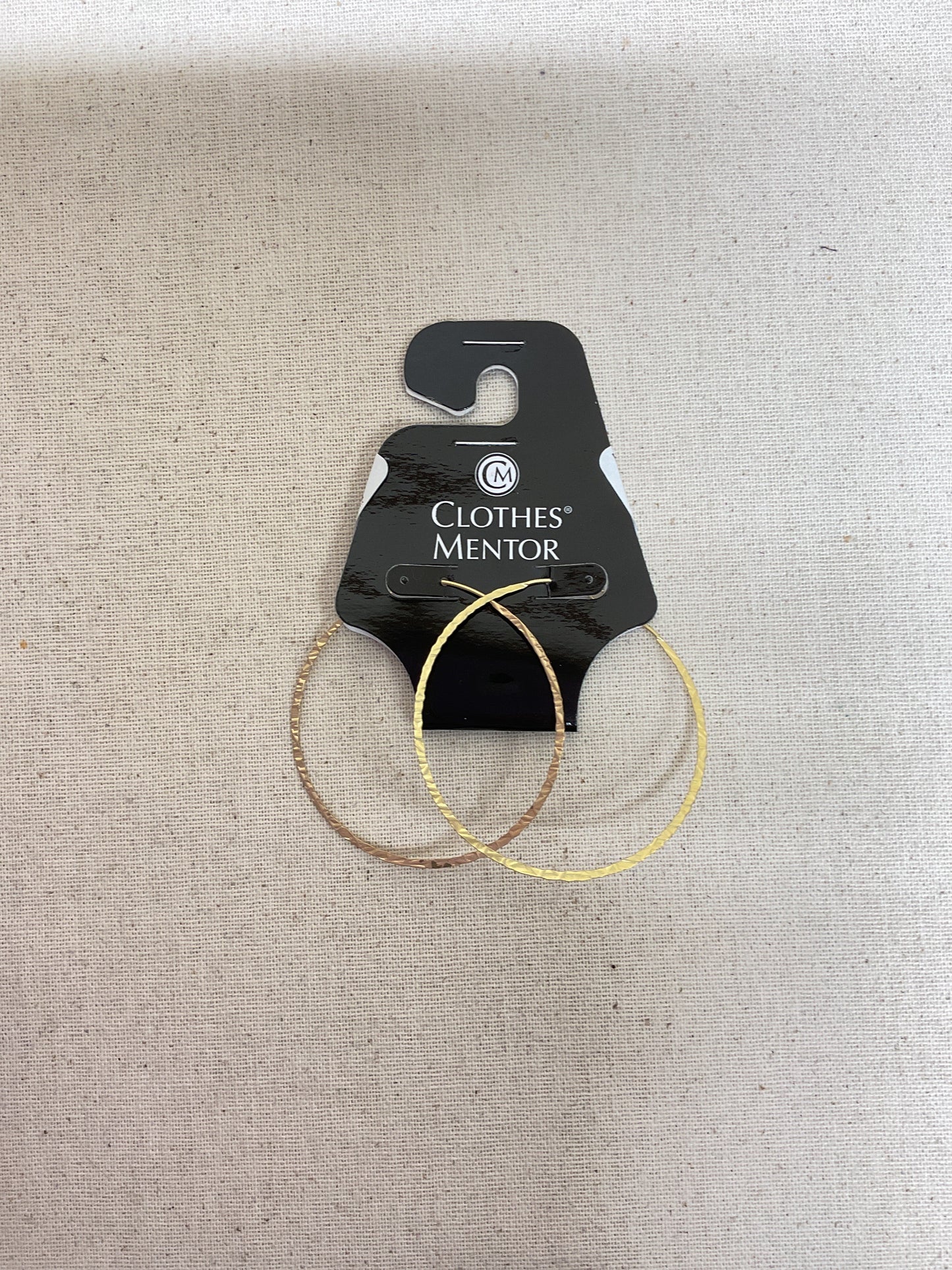 Earrings Hoop By Clothes Mentor In Gold