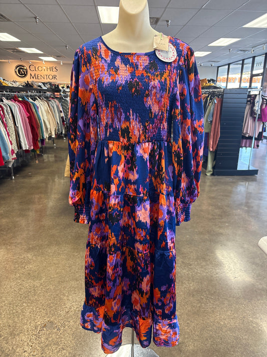 Dress Casual Maxi By Umgee In Multi, Size:L