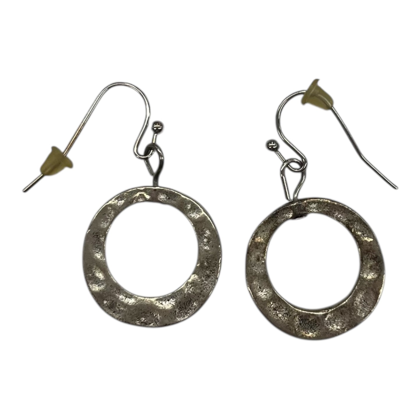 Earrings Hoop By Clothes Mentor In Gold & Grey