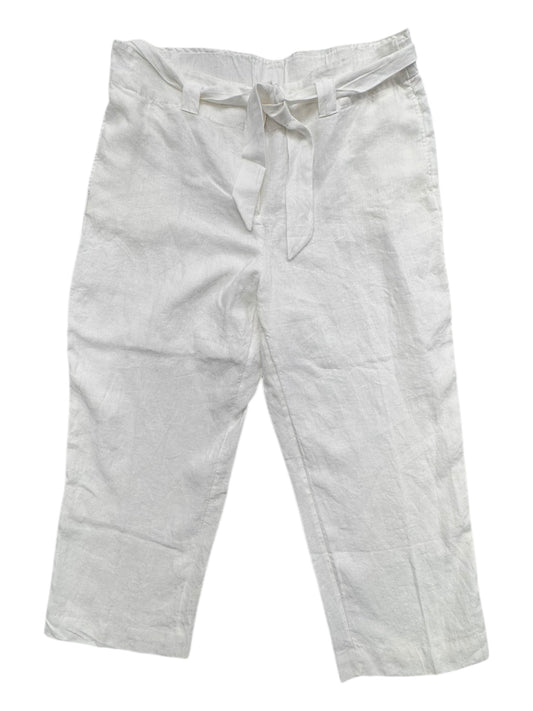 Pants Linen By Chicos In White, Size:18
