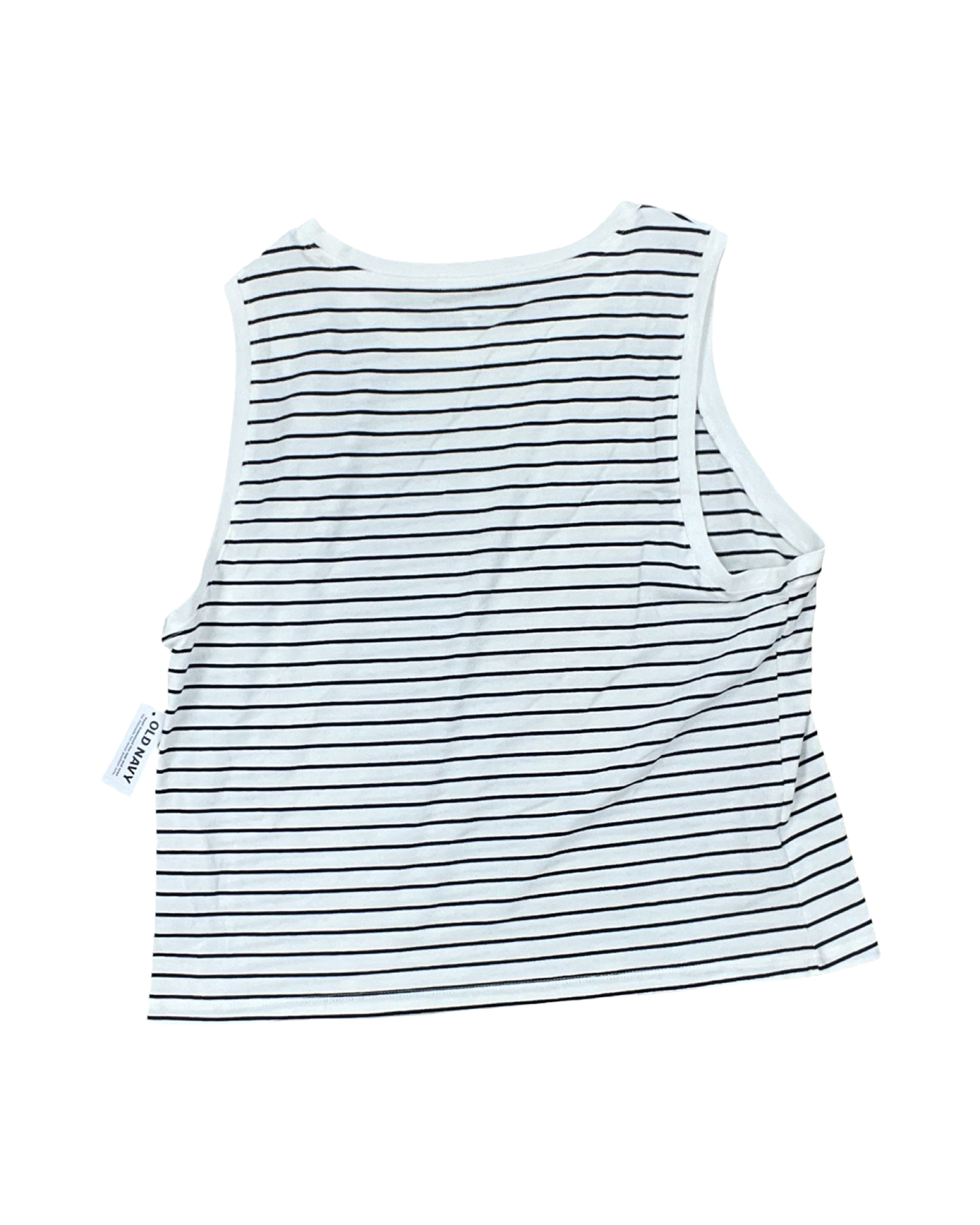 Top Sleeveless By Old Navy In White, Size:Xl