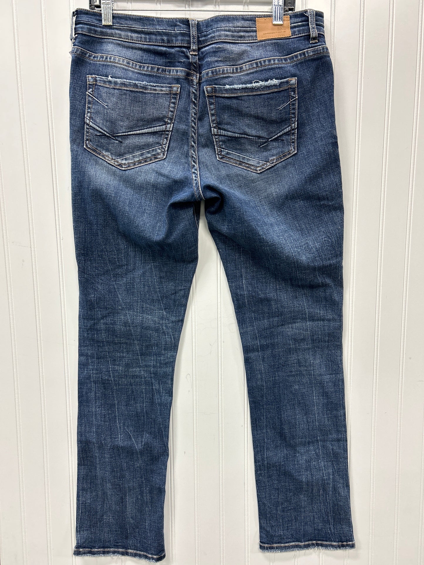 Jeans Straight By Bke In Blue Denim, Size:8